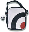 View Item Lambretta Mod 60's Target Logo Flight Shoulder Bag White Navy